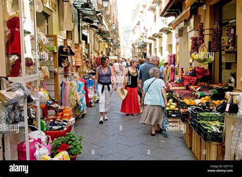 outlet shopping in sorrento, italy